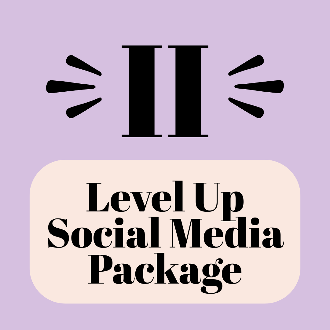 Level Up Intermediate Social Media Package
