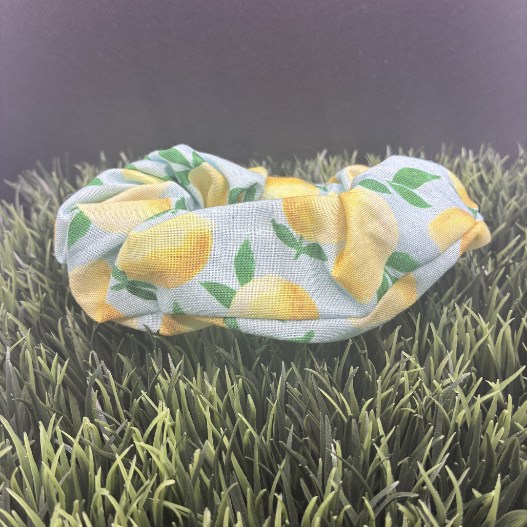 Kitchen Lemons Handmade Scrunchie