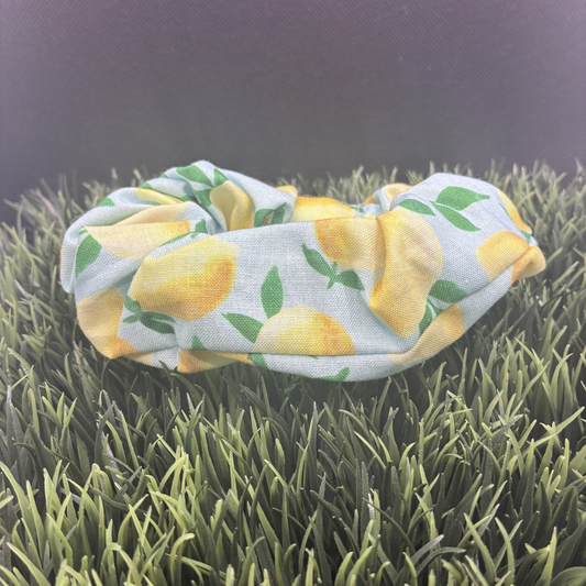Kitchen Lemons Handmade Scrunchie