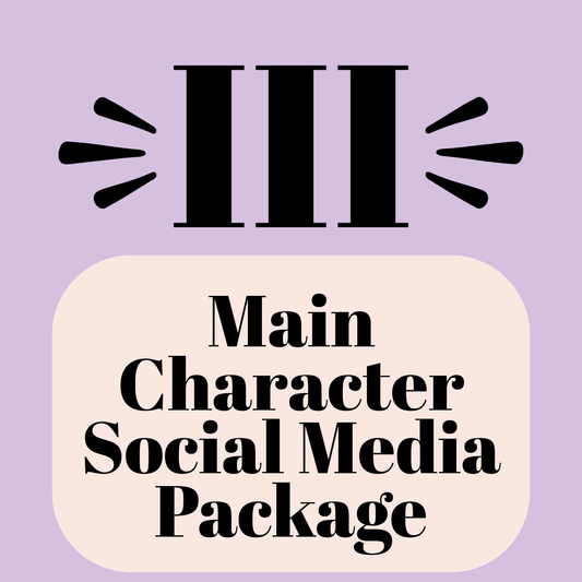 Main Character Premium Social Media Package